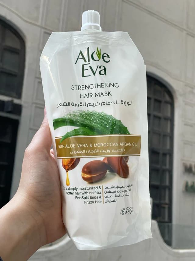 Aloe Eva Hair Mask With Aloe Vera & MOROCCAN ARGAN OIL 250 g