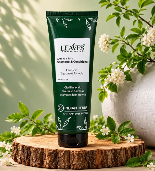 Leaves Anti Hair Loss Shampoo & Conditioner