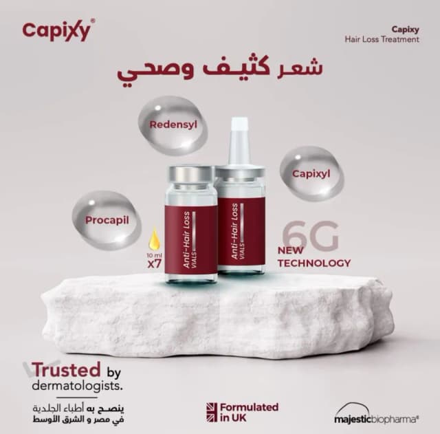 Capixy Anti Hair Loss Vials 70 ml