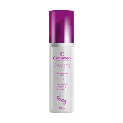 Cemazon Dry and Sensitive Cleansing Foam 150