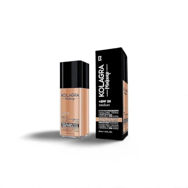 Kolagra Foundation SPF 30+ Medium 30 ml