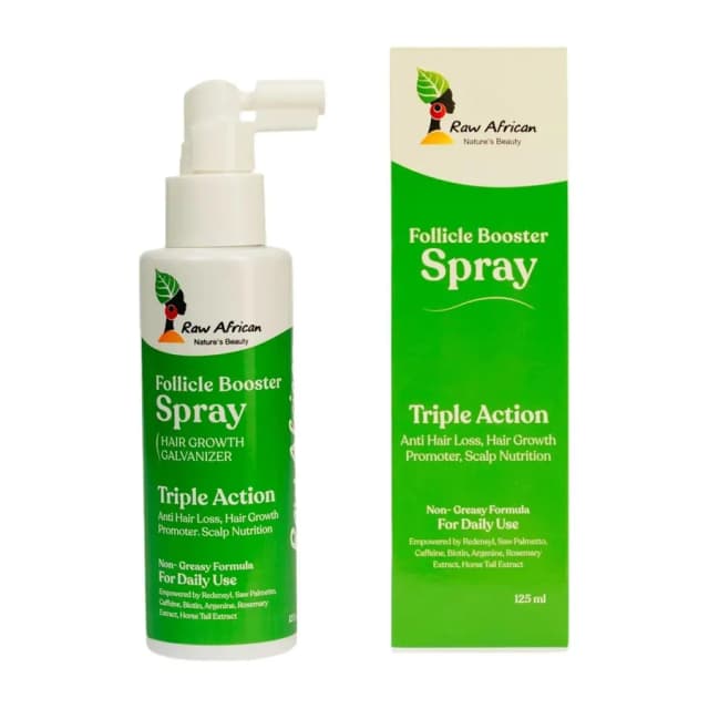 Raw African Follicle Booster Spray - 125 ml