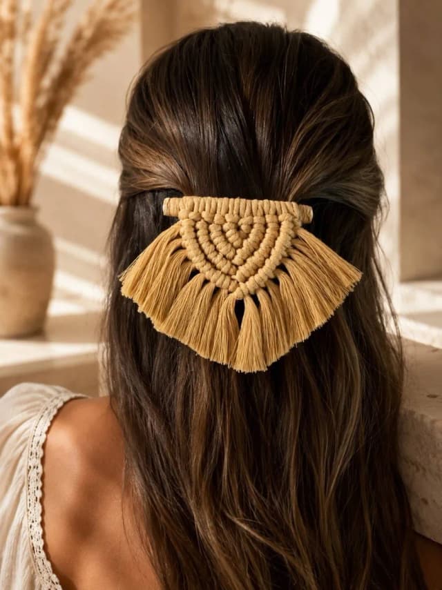 Sahara Fringe Hair Clip