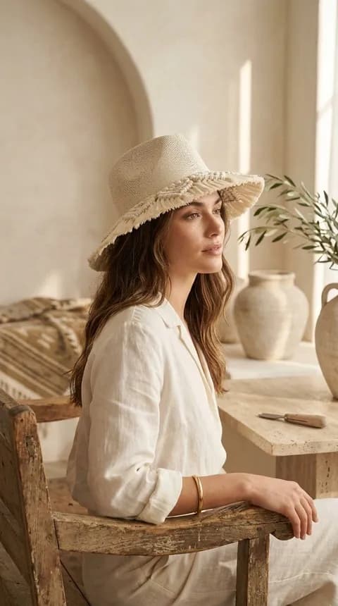 Solara Fringe Hat